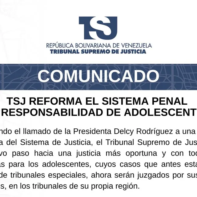 Publicación de Instagram de TSJ Venezuela
