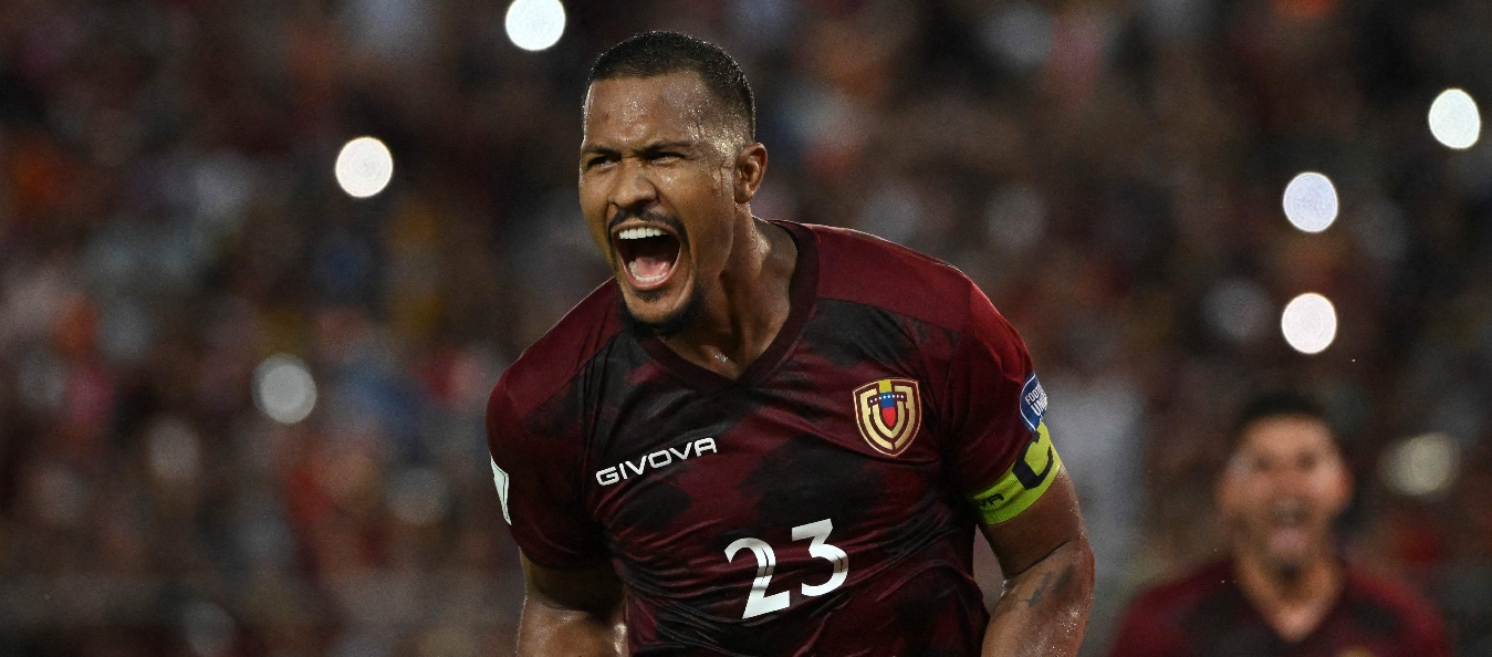 Salomón Rondón en la élite de los goleadores sudamericanos