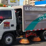 Maracaibo estrena dos barredoras mecánicas para limpiar vías