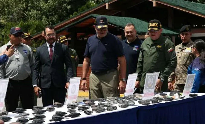 Senades destruyó 9.803 armas de fuego incautadas