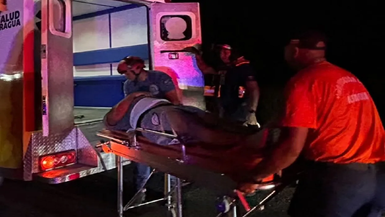 Dos motorizados heridos en accidentes en la ARC, Aragua