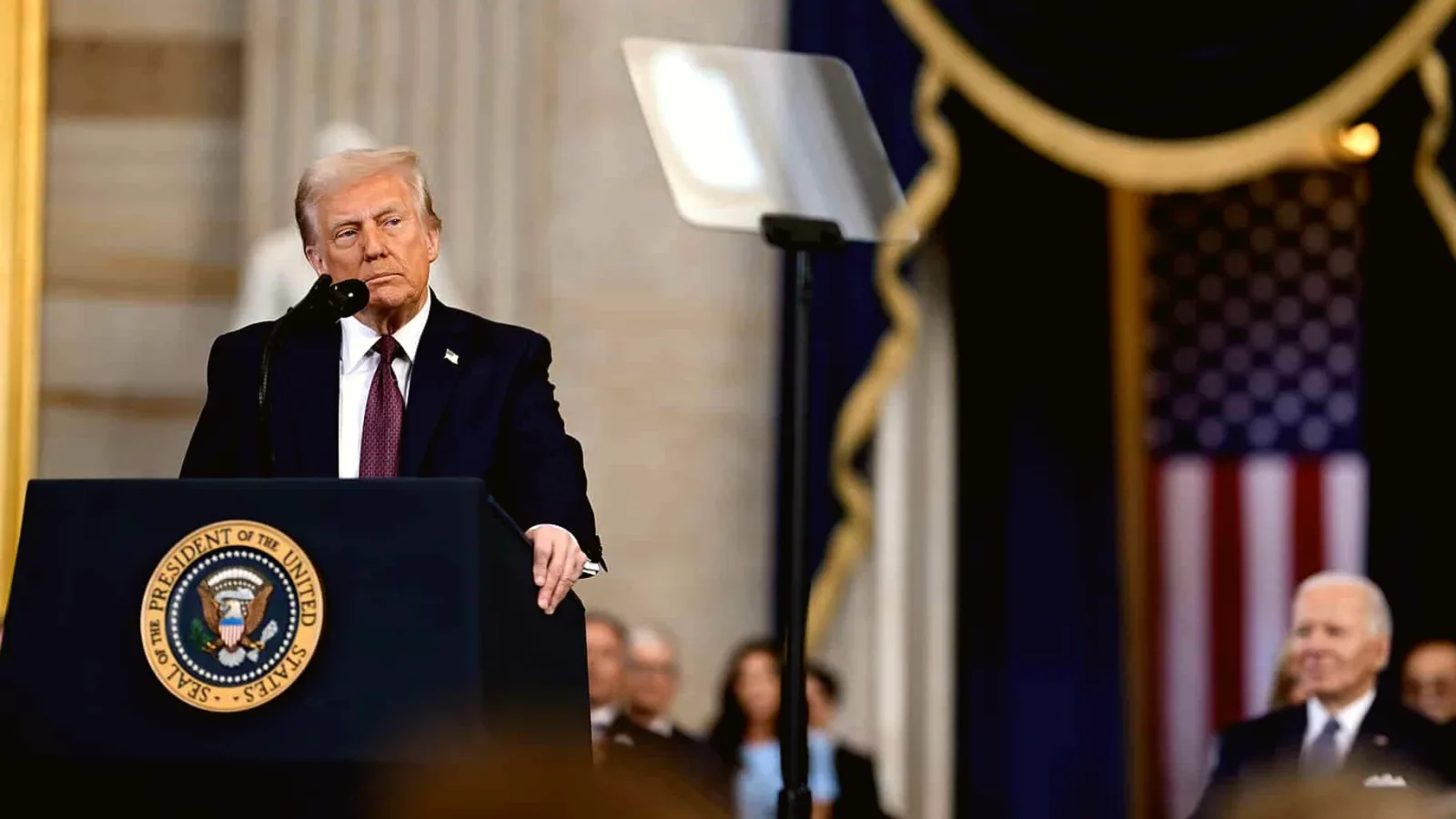 Trump plantea mover la sala de prensa de la Casa Blanca