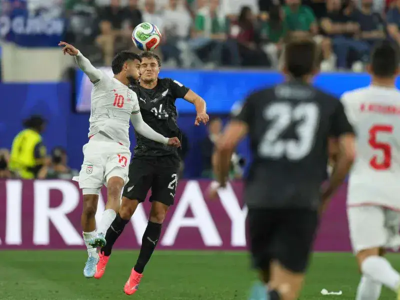 Irán y Nueva Zelanda empataron 2-2 en un duelo intenso del Mundial 2026