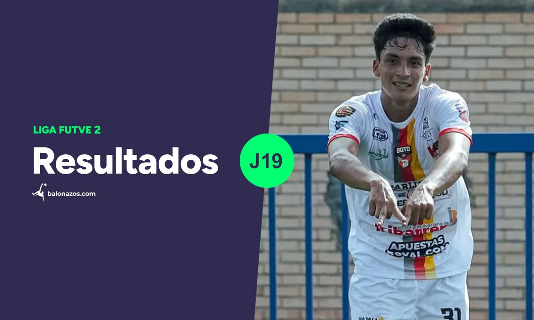 Lara ganó 4-1 y hubo dos empates en la Liga FutVe 2