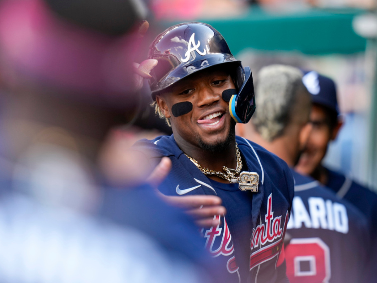 Ronald Acuña Jr. lideró las estadísticas de abril