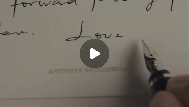 Publicación de Instagram de Anthony Vaccarello