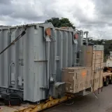 Llevan a Monagas un autotransformador para reforzar la red