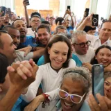 Machado asistió a una misa multitudinaria en Barquisimeto