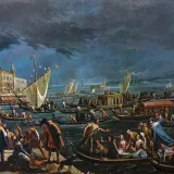 File:Ca' Rezzonico - La Sagra di Santa Marta - Gaspare Diziani.jpg