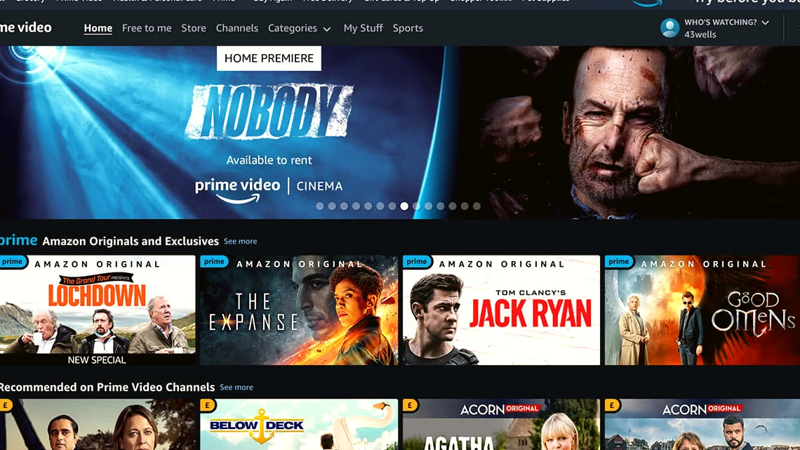 Prime Video apunta a ingresos de dos cifras de miles de millones