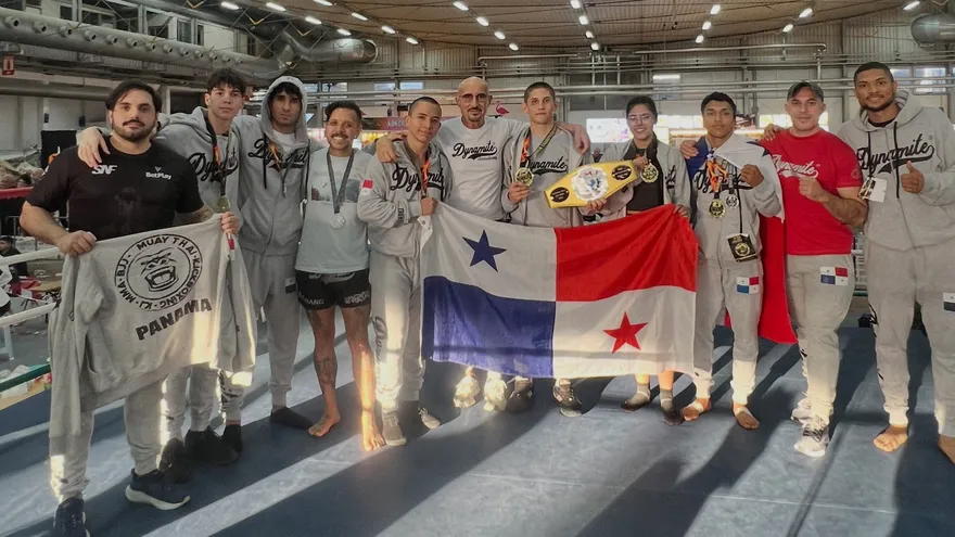 Panamá celebra nueve medallas tras el Mundial de Muay Thai