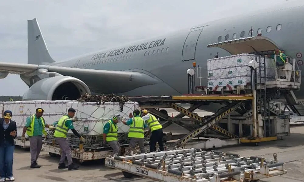 Brasil envía a Venezuela 1,15 millones de vacunas