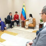Delcy Rodríguez se reúne con Baker Hughes en Miraflores