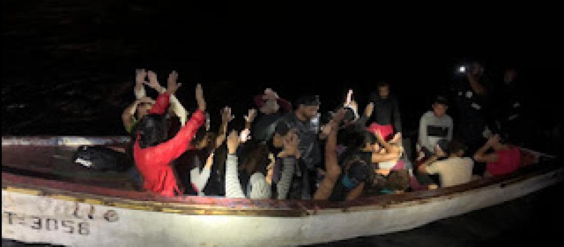Detenidos 34 venezolanos en intento de ingresar en lancha a Curazao