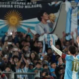 Messi cerró su ciclo en Argentina con gol 126 y ovación