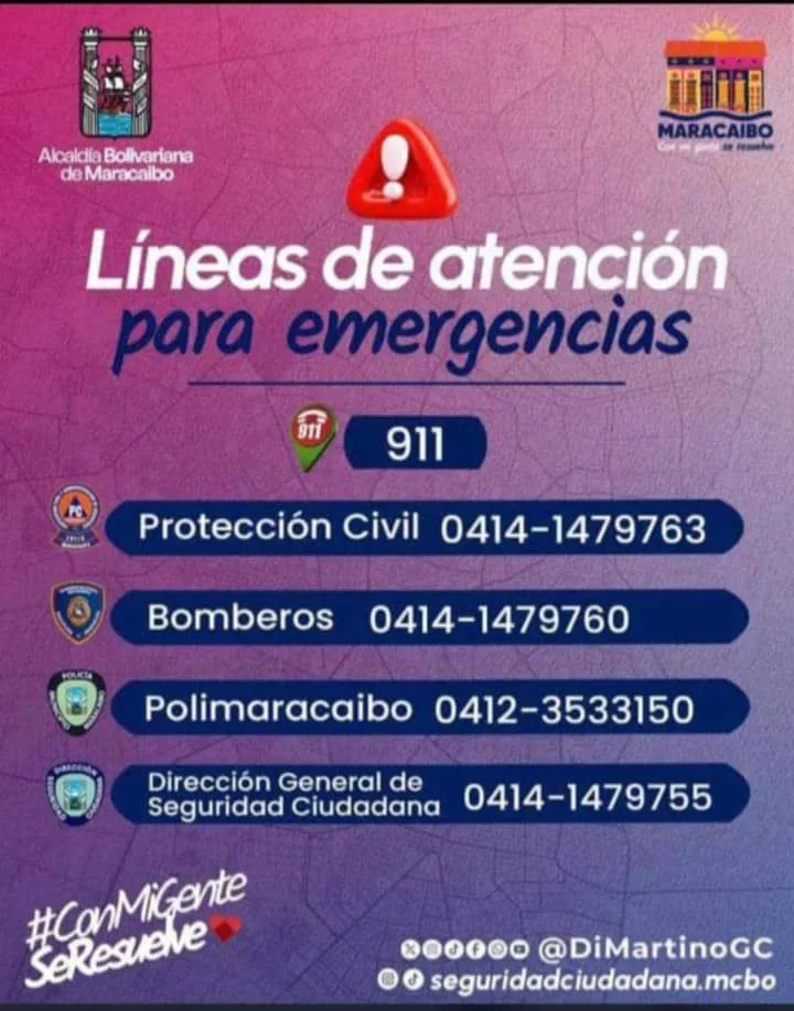 Lluvias mantienen bajo alerta a Maracaibo y la COL