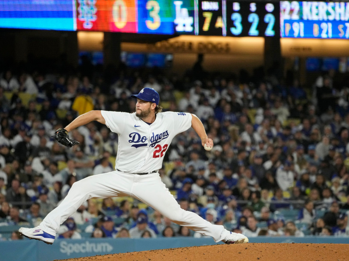 Kershaw lanzó magistral juego ante los Mets