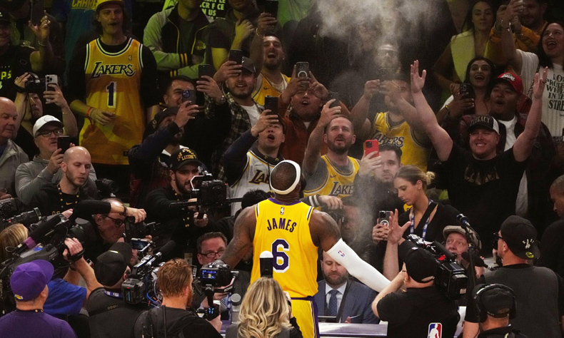 Récord de asistencia en temporada regular de la NBA