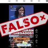 Falso que Delcy Rodríguez y Donald Trump acordaron deportar