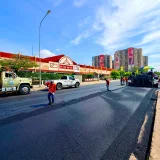Rehabilitan alumbrado de la avenida Libertador en Maracaibo
