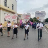 Cuatro municipios de Aragua se sumaron a la marcha para Jesús