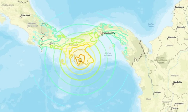 Sismo de 7,7 en Panamá activa desalojos en Ciudad de Panamá