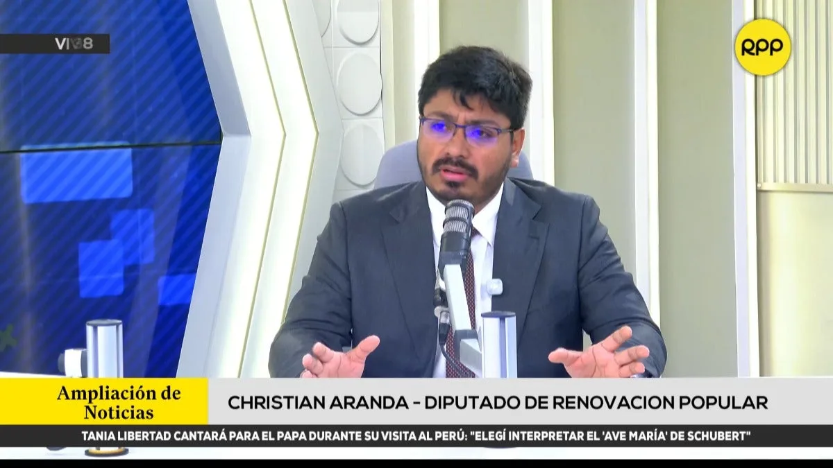 Aranda defiende el respaldo de Renovación Popular a facultades