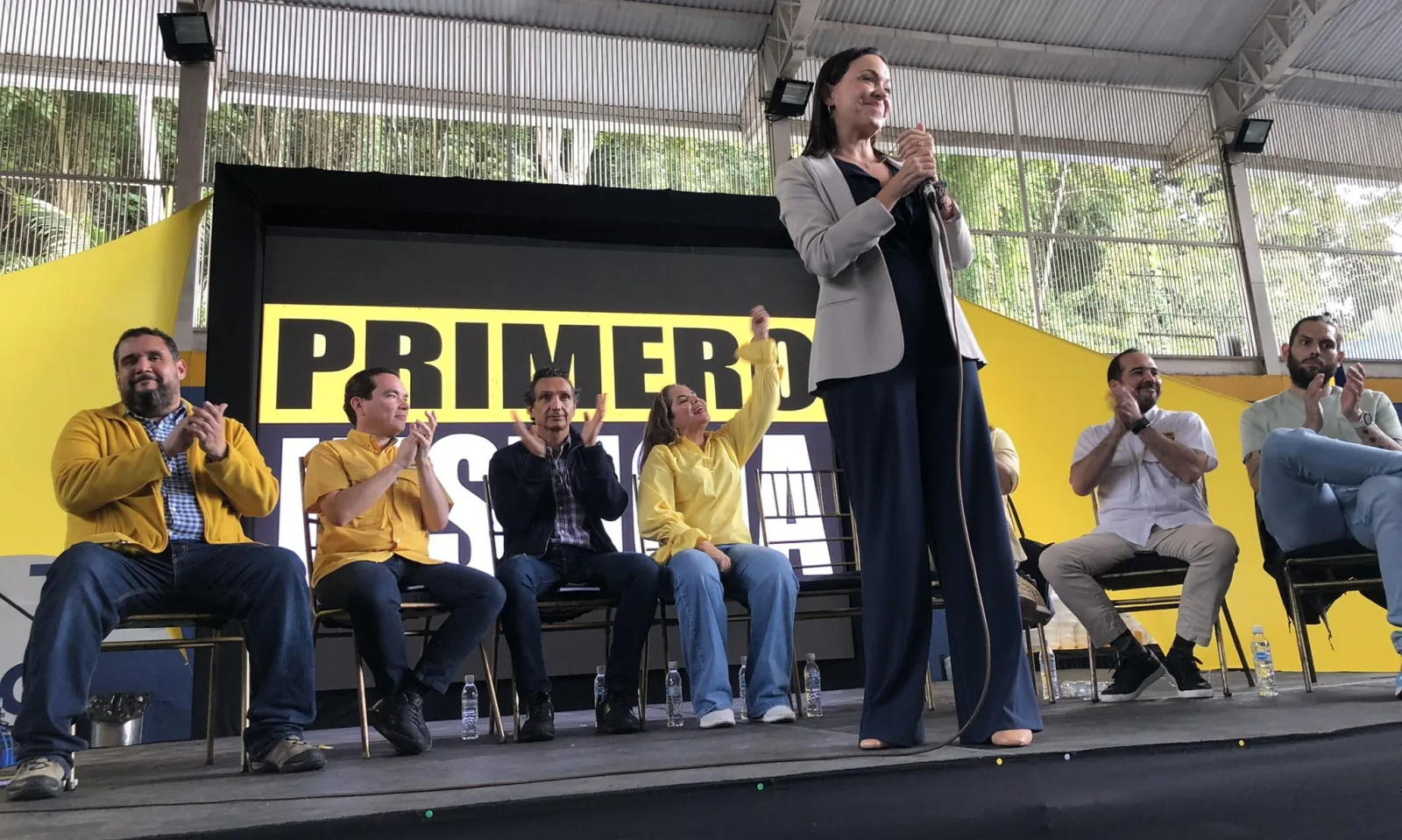 Machado niega haber sido notificada sobre procedimiento de inhabilitación