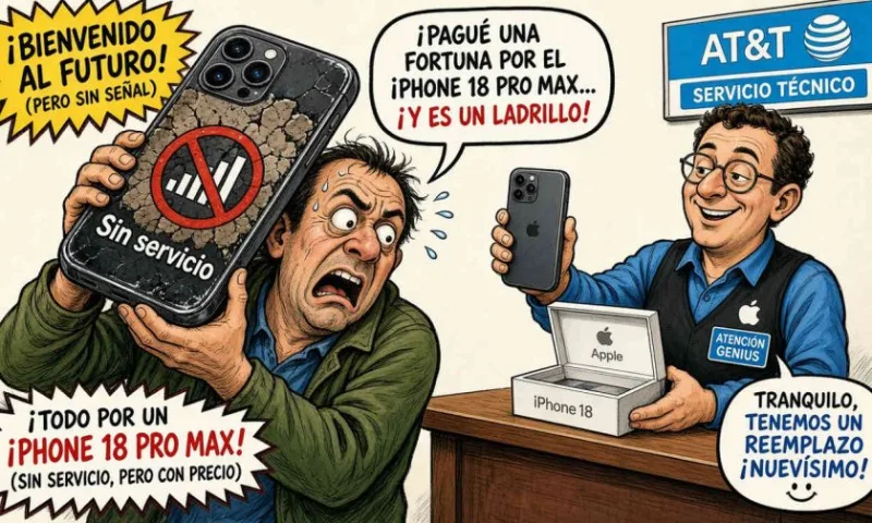Apple ordena reemplazar iPhone 18 Pro Max por falla en AT&T