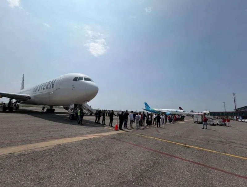 352 venezolanos regresan a Barcelona desde EEUU en dos vuelos