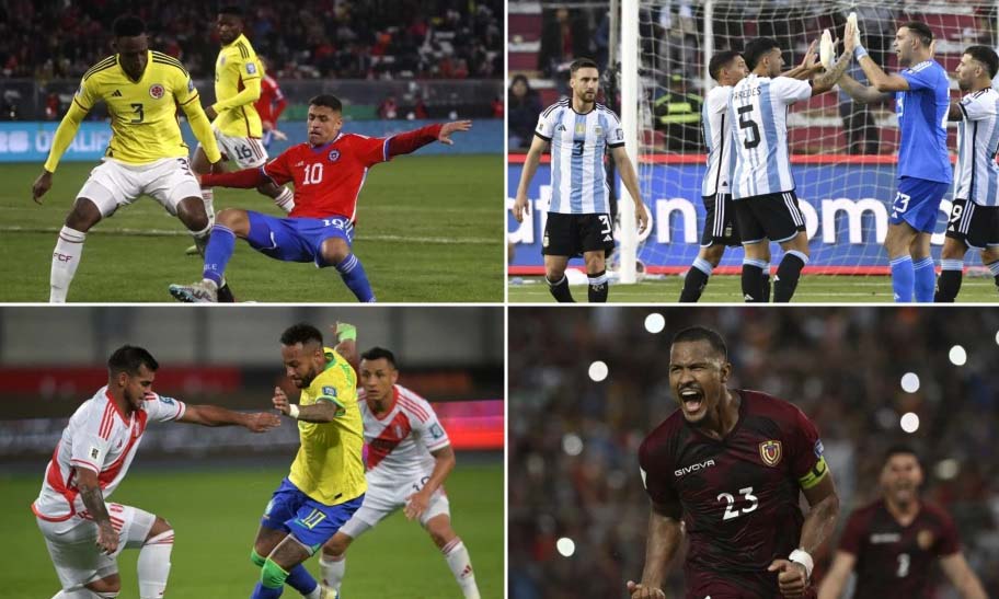 Brasil y Argentina, líderes de la eliminatoria suramericana