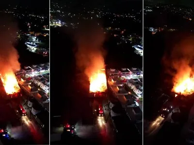 Incendio en Cambita Garabitos sigue bajo control parcial