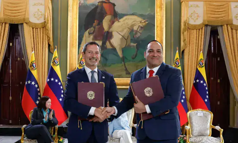 Gobierno de Delcy Rodríguez y SLB firman memorando para cooperación en petróleo y gas