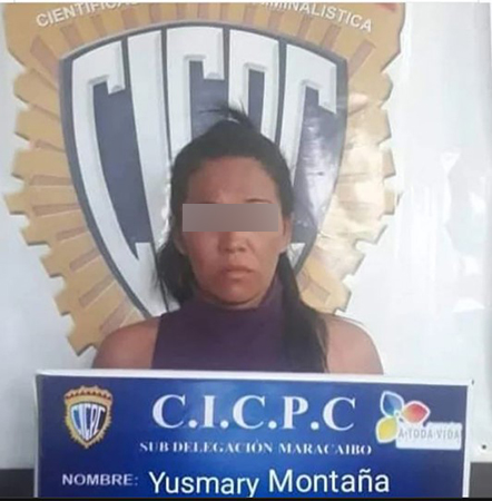 
				MARACAIBO: Abusaba de sus 3 hijos con un palo y fue capturada por el Cicpc			