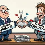 Huawei y Qualcomm amplían su pacto de patentes en 5G e IA