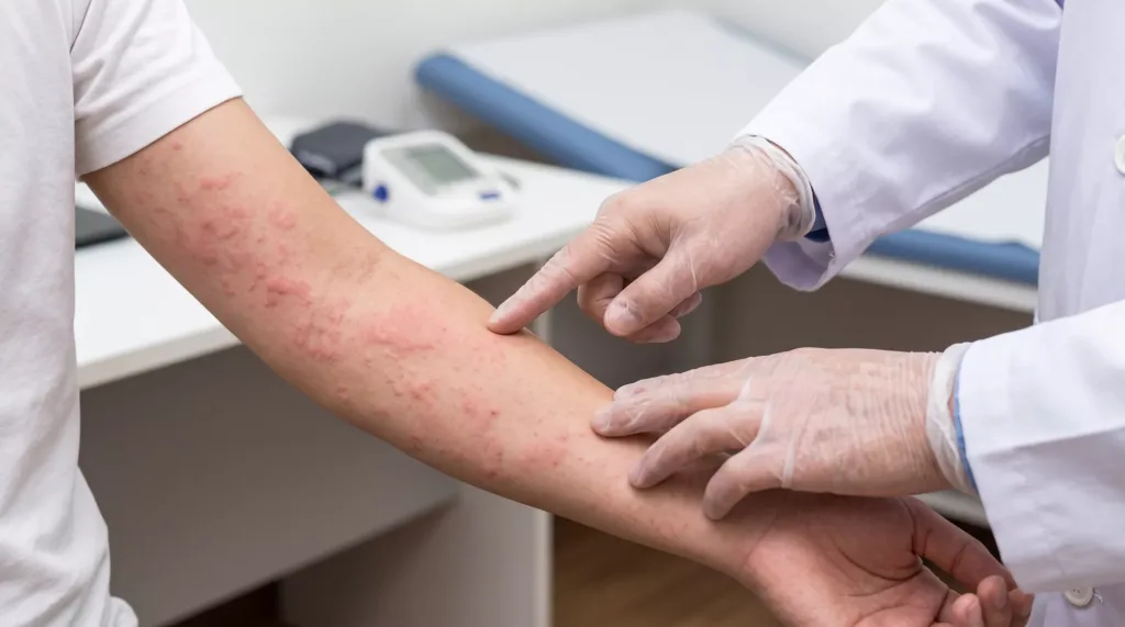 El cambio de estilo de vida ayuda a controlar la urticaria