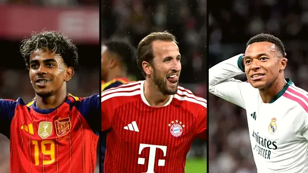 Kane, Mbappé y Lamine Yamal marcan la pelea por el Balón de Oro