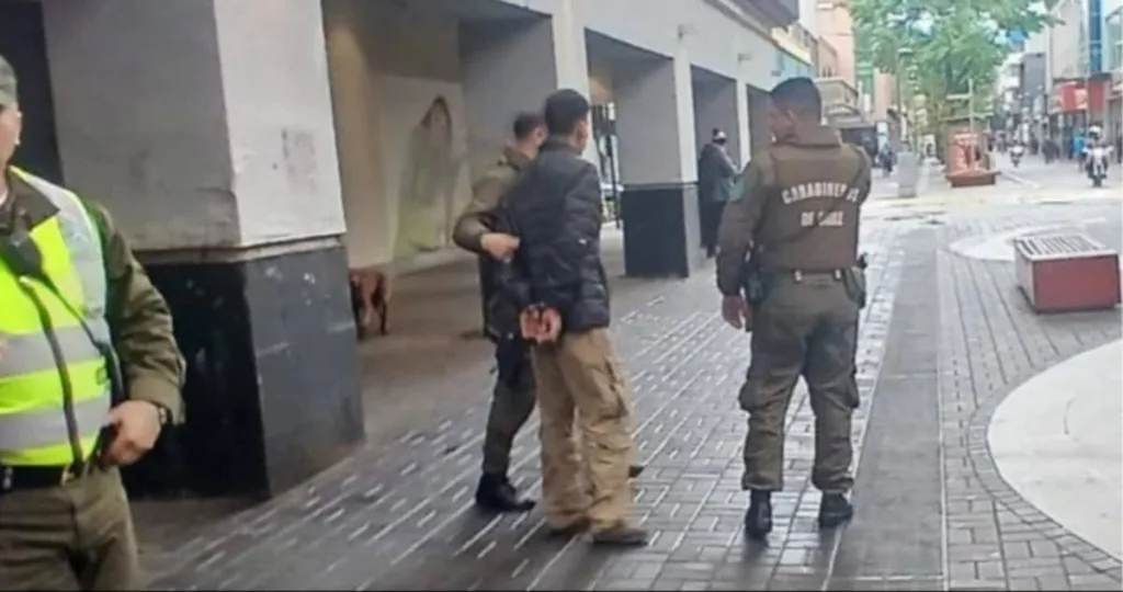 Detienen en Concepción a venezolano de 32 años por agresión