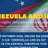 Foro Penal se suma a foro global sobre derechos humanos