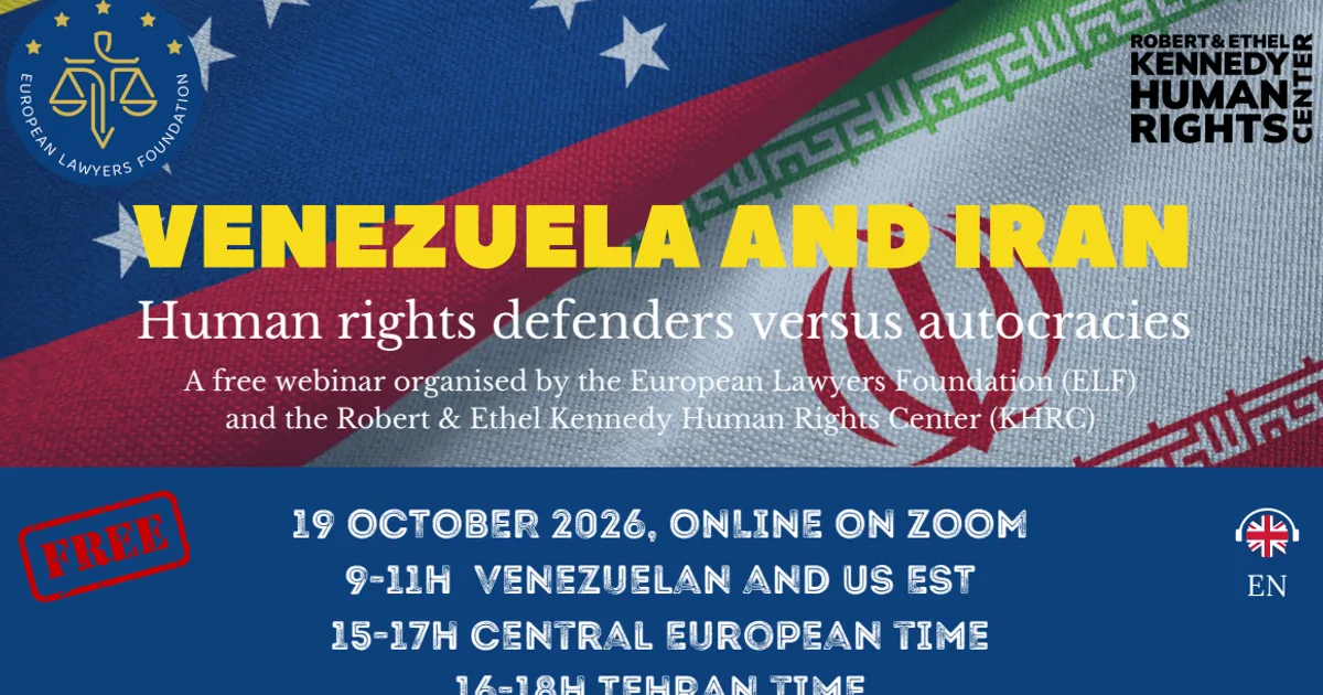 Foro Penal se suma a foro global sobre derechos humanos