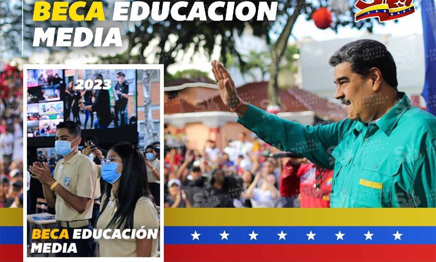 Sistema Patria paga bono Beca Enseñanza Media