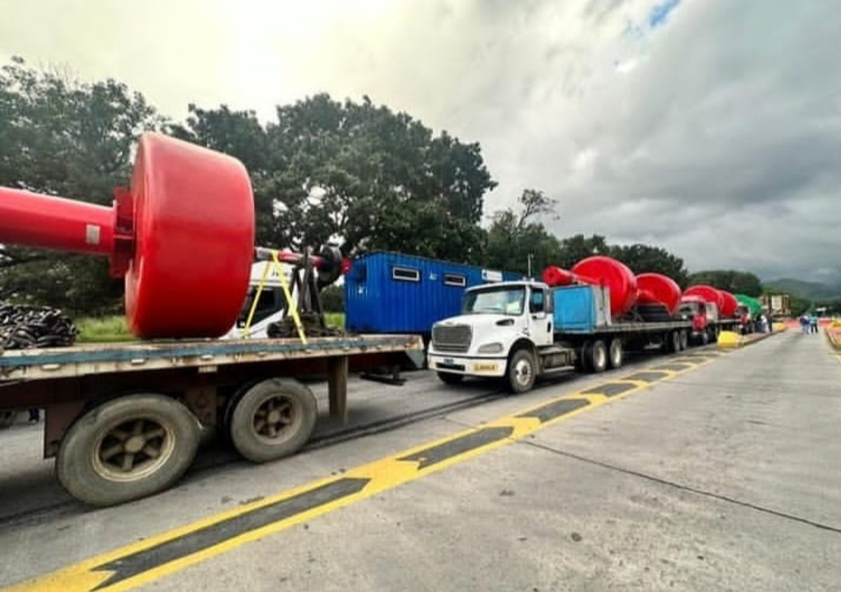 Boyas hechas en Venezuela marcarán la ruta en el Lago de Maracaibo
