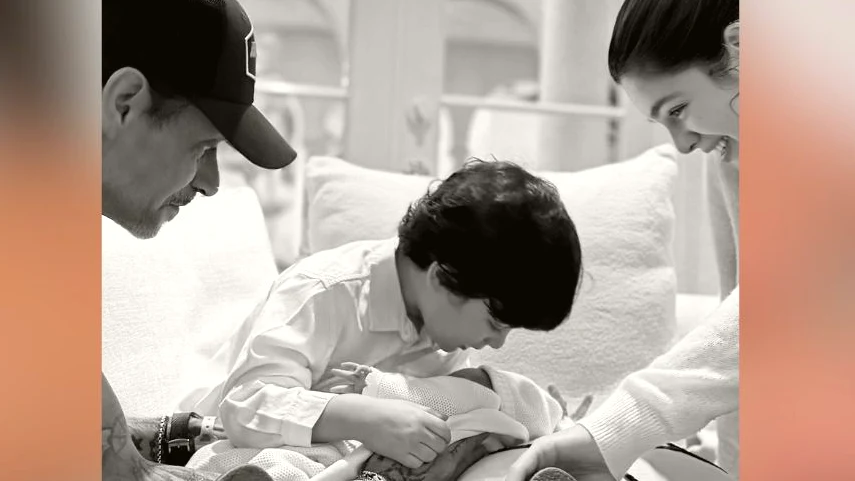 Marc Anthony y Nadia Ferreira celebran la llegada de su segunda hija