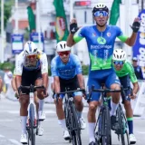 Luis Pinto gana en Valera la primera etapa de la Vuelta