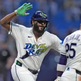 Junior Caminero llega con peso a los playoffs de Tampa Bay
