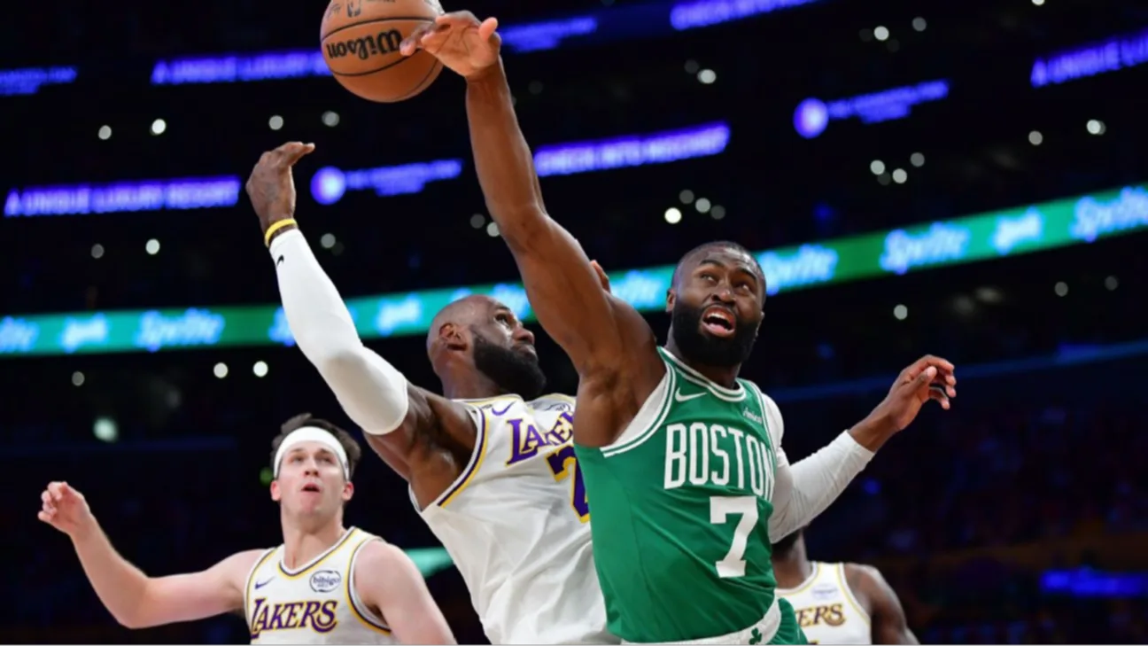 LeBron James se abre a jugar junto a Jaylen Brown pese al ruido por Bronny