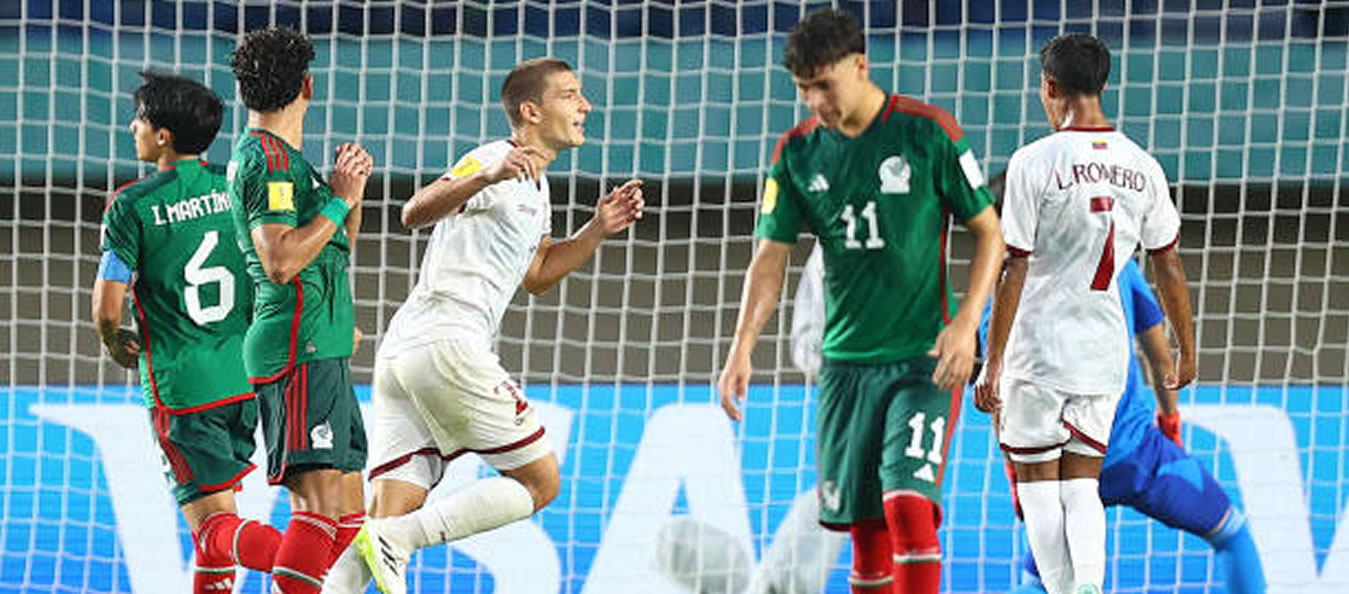 La Vinotinto sub-17 rescató un empate ante México