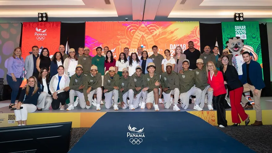 Panamá lleva 18 atletas a Dakar 2026 con dos abanderados
