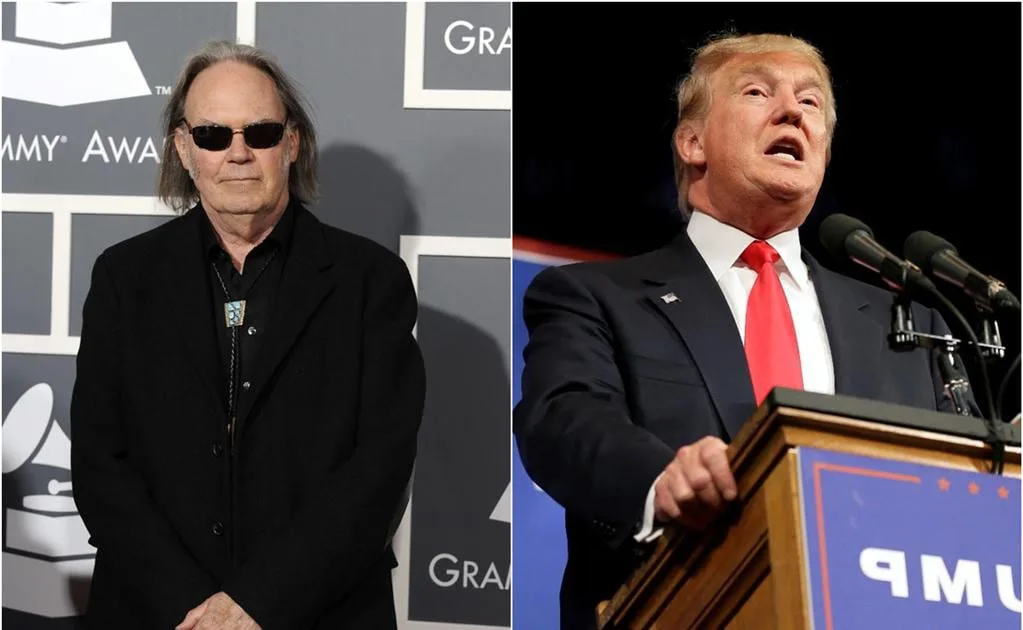 Neil Young exige 10 millones por usar su canción en un mitin de Trump