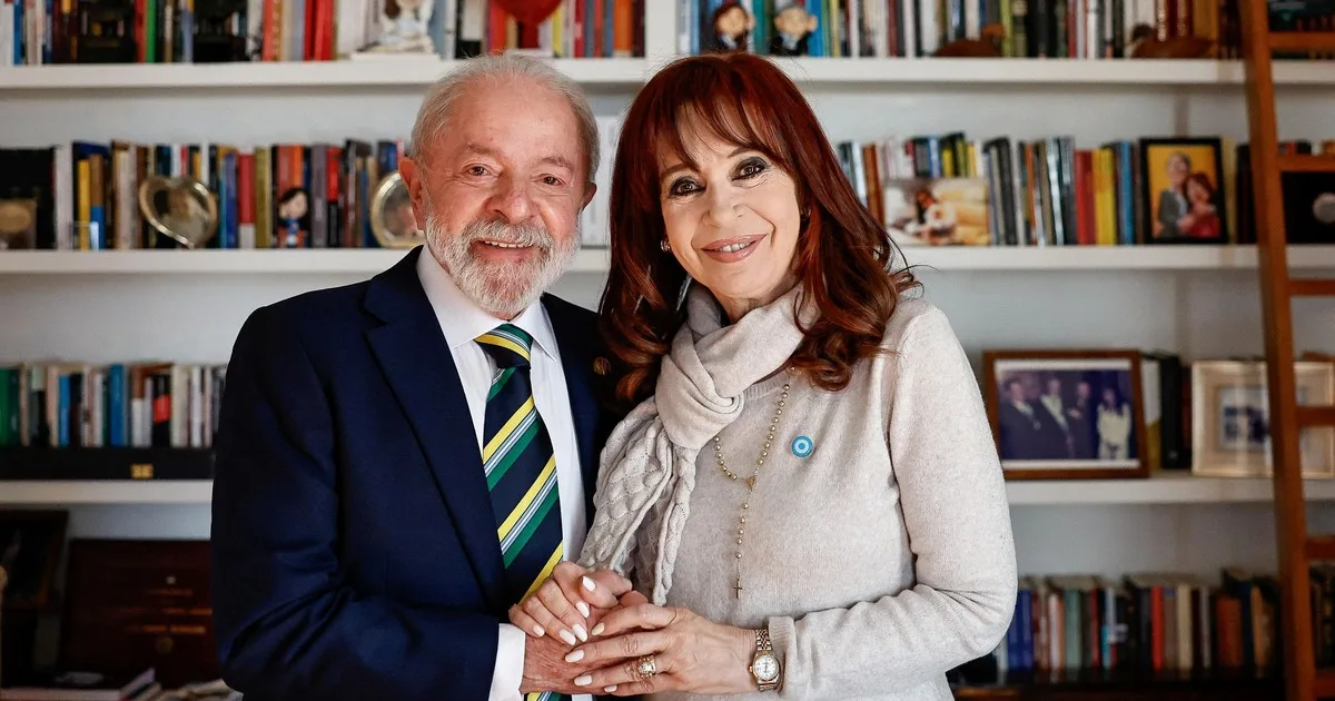 Cristina Kirchner celebró el regreso de Lula al poder en Brasil